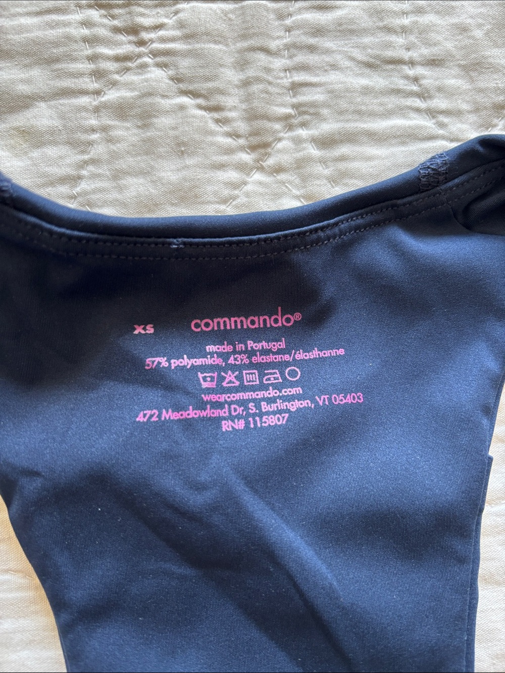 NWT Commando Fast Track Active Pocket Bra - Picture 2 of 7